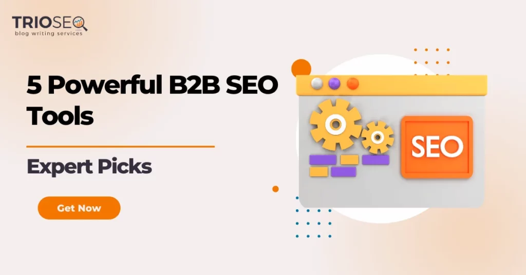 Featured image - 5 Powerful B2B SEO Tools [Expert Picks]